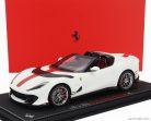 FERRARI  812 COMPETIZIONE A SPIDER 2022 - CON VETRINA - WITH SHOWCASE  BIANCO ITALIA - MATT WHITE RED
