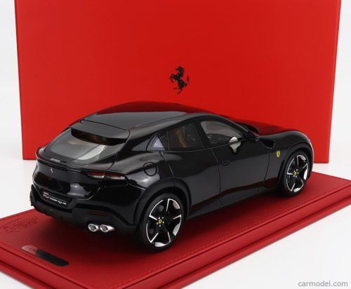 FERRARI  PUROSANGUE SUV 2022 - CON VETRINA - WITH SHOWCASE  NERO PUROSANGUE - BLACK MET