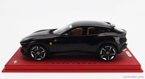 FERRARI  PUROSANGUE SUV 2022 - CON VETRINA - WITH SHOWCASE  NERO PUROSANGUE - BLACK MET