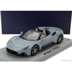  MASERATI  MC20 CIELO SPIDER 2022 - CON VETRINA - WITH SHOWCASE  ACQUAMARINA - LIGHT BLUE MET