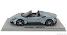 MASERATI  MC20 CIELO SPIDER 2022 - CON VETRINA - WITH SHOWCASE  ACQUAMARINA - LIGHT BLUE MET