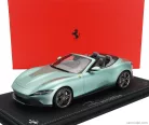 FERRARI  ROMA SPIDER OPEN 2020 - CON VETRINA - WITH SHOWCASE  VERDE TEVERE - GREEN MET