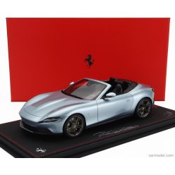   FERRARI  ROMA SPIDER OPEN 2020 - CON VETRINA - WITH SHOWCASE  GRIGIO ALLOY - GREY