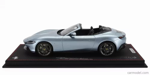 FERRARI  ROMA SPIDER OPEN 2020 - CON VETRINA - WITH SHOWCASE  GRIGIO ALLOY - GREY