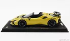 FERRARI  SF90 XX STRADALE SPIDER 2024 - CON VETRINA - WITH SHOWCASE  GIALLO MONTECARLO - YELLOW MET BLACK