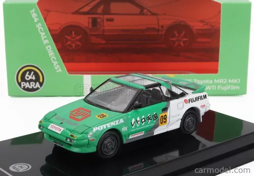 TOYOTA  MR2 MKI N 09 AW11 FUJIFILM LHD 1995  GREEN WHITE