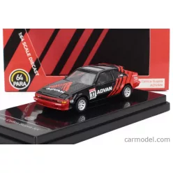 TOYOTA  CELICA SUPRA ADVAN N 37 RACING LHD 1984  BLACK RED