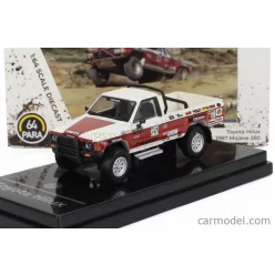 TOYOTA  HILUX PICK-UP RACING LHD 1985  WHITE RED