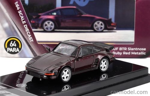 PORSCHE  911 930 RUF BTR COUPE 1986  RUBY RED MET