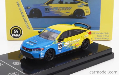 HONDA  CIVIC TYPE-R (FL5) N 95 SPOON SPORT 2023  BLUE YELLOW