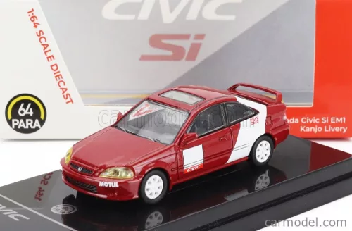 HONDA  CIVIC Si COUPE EM1 1999  RED WHITE
