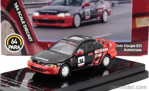 HONDA  CIVIC EJ1 COUPE ADVAN 1995  BLACK RED