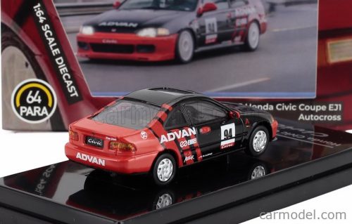 HONDA  CIVIC EJ1 COUPE ADVAN 1995  BLACK RED