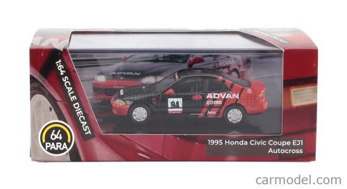 HONDA  CIVIC EJ1 COUPE ADVAN 1995  BLACK RED