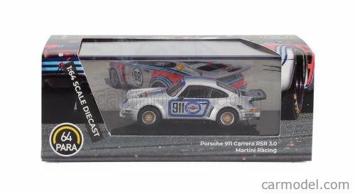 PORSCHE  911 CARRERA RSR 3.0 MARTINI RACING N 911 COUPE 1974  SILVER
