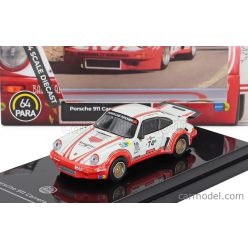   PORSCHE  911 CARRERA RSR 3.0 COUPE TEAM AURORA RACING N 74 1974  WHITE RED
