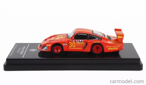 PORSCHE  935/78-81 3.2L TURBO MOBY DICK TEAM MOMO PENTHOUSE N 30 100 MILES LAGUNA SECA 1981 GIANPIERO MORETTI  RED YELLOW