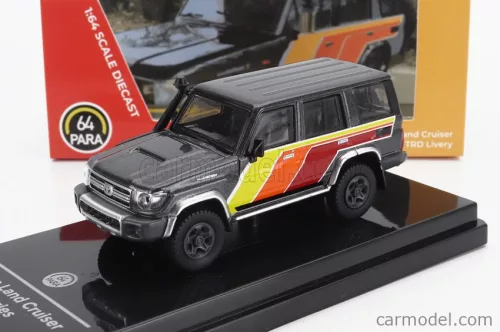 TOYOTA  LAND CRUISER LC76 TRD LHD 2014  GREY RED ORANGE YELLOW