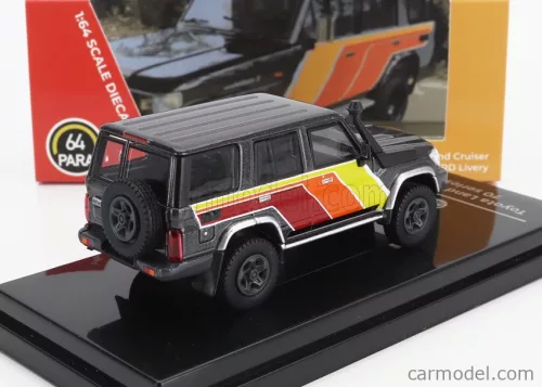TOYOTA  LAND CRUISER LC76 TRD LHD 2014  GREY RED ORANGE YELLOW