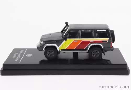 TOYOTA  LAND CRUISER LC76 TRD LHD 2014  GREY RED ORANGE YELLOW