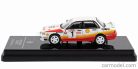 MITSUBISHI  GALANT VR-4 N 1 RALLY MALAYSIA 1991 ROSS DUNKERTON - FRED GOCENTAS  WHITE ORANGE
