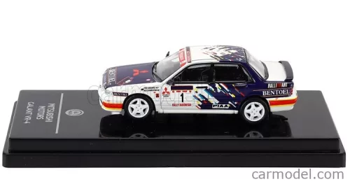 MITSUBISHI  GALANT VR-4 N 1 RALLY INDONESIA RHD 1993 ROSS DUNKERTON - FRED GOCENTAS  WHITE BLUE