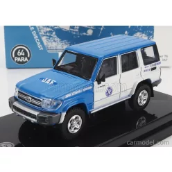   TOYOTA  LAND CRUISER 76 JAF JAPAN AUTOMOBILE FEDERATION 2017  BLUE WHITE