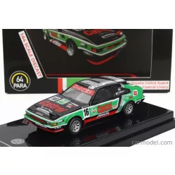   TOYOTA  CELICA SUPRA XX TEAM CASTROL N 16 RACING 1984  GREEN BLACK