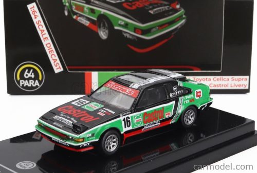 TOYOTA  CELICA SUPRA XX TEAM CASTROL N 16 RACING 1984  GREEN BLACK