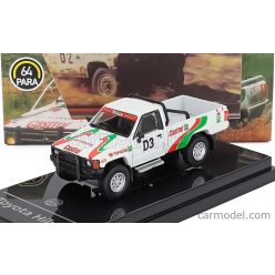   TOYOTA  HILUX PICK-UP N D3 RALLY RUSTENBURG 1995  WHITE RED GREEN