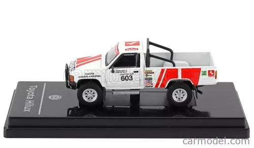 TOYOTA  HILUX PICK-UP TEAM DEALER TOYOTA N 603 ROAD OF AFRICA RHD 1995 RICHARD LEEK - KASSIE COETZEZ  WHITE RED