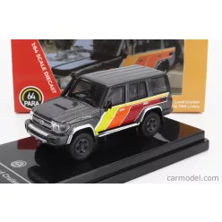   TOYOTA  LAND CRUISER LC76 TRD RHD 2014  GREY RED ORANGE YELLOW