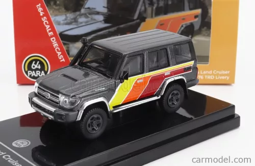 TOYOTA  LAND CRUISER LC76 TRD RHD 2014  GREY RED ORANGE YELLOW