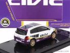 HONDA  CIVIC TYPE R EP3 SILK CUT RACING 2001  WHITE PURPLE