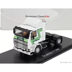 SCANIA  113 M TRACTOR TRUCK 2-ASSI 1987  WHITE GREEN