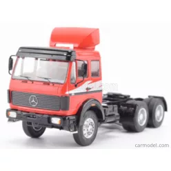 MERCEDES  NG 2232 TRACTOR TRUCK 3-ASSI 1980  RED BLACK