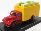 FORD USA  TRUCK VAN POISSY LABOUAL CIRCUS PINDER 1951  RED YELLOW