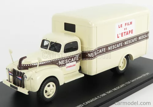 FORD USA  CANADA TRUCK VAN NESCAFE 1947  CREAM BROWN