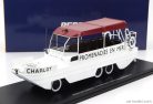 GMC  DUKW CCKW 353 CHARLOT TRUCK BOAT PROMENADES EN MER ANFIBIO GOMMATO 3-ASSI 1965  WHITE RED