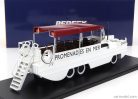 GMC  DUKW CCKW 353 CHARLOT TRUCK BOAT PROMENADES EN MER ANFIBIO GOMMATO 3-ASSI 1965  WHITE RED