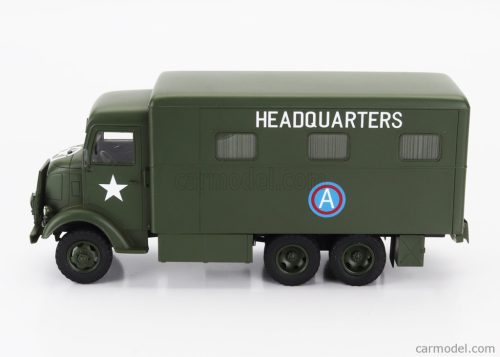 GMC  353 AFKWX TRUCK HEADQUARTERS MILITARY TELONATO 3-ASSI 1944  MILITARY GREEN