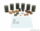 ACCESSORIES  SET MILITARY ACCESSORIES 1944  MILITARY GREEN BROWN