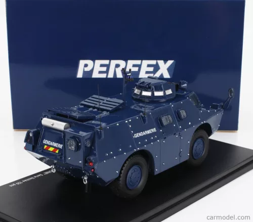 BERLIET  VXB 170 VBRG ANFIBIO BLINDATO GENDARMERIE NOUVELLE CALEDONIE POLICE 1974  BLUE