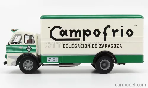 PEGASO  1060L TRUCK CASSONATO CAMPOFRIO DELEGACION DE SARAGOZA 1966  WHITE GREEN