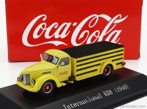 INTERNATIONAL  KB8 TRUCK WITH BOTTLE COCA-COLA 1948  YELLOW