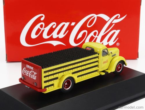 INTERNATIONAL  KB8 TRUCK WITH BOTTLE COCA-COLA 1948  YELLOW