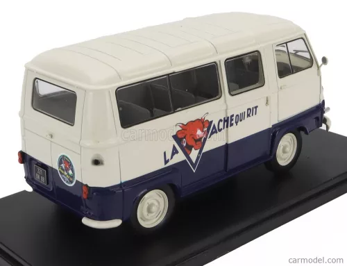 RENAULT  ESTAFETTE MINIBUS LA VACHE QUI RIT 1962 - WITHOUT CARD BOX - SENZA SCATOLA  CREAM BLUE