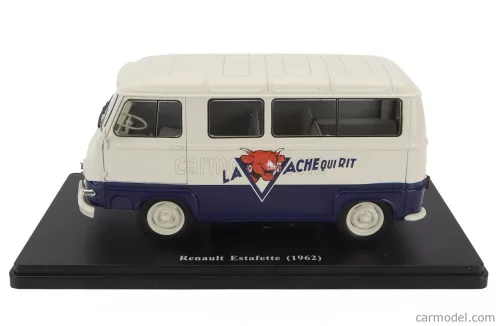 RENAULT  ESTAFETTE MINIBUS LA VACHE QUI RIT 1962 - WITHOUT CARD BOX - SENZA SCATOLA  CREAM BLUE