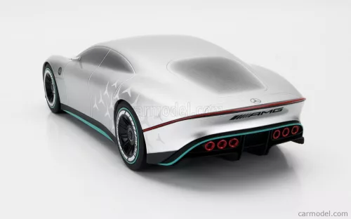 MERCEDES BENZ  VISION AMG ELECTRIC CAR 2022  SILVER GREEN