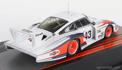 PORSCHE  935/78 3.2L TWIN TURBO MOBY DICK TEAM MARTINI RACING PORSCHE SYSTEM N 43 24h LE MANS 1978 ROLF STOMMELEN - MANFRED SCHURTI  WHITE BLUE RED